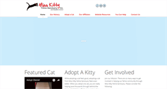 Desktop Screenshot of misskittysanctuary.com