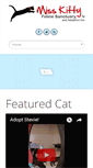 Mobile Screenshot of misskittysanctuary.com
